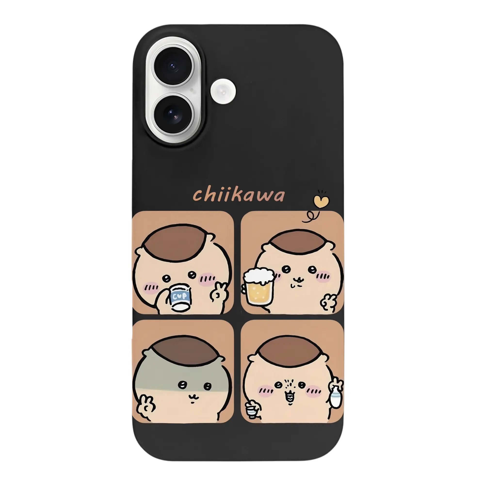 ちい が わ グッズ くりまんじゅう - iPhone 17 シリーズ シリコンケース 薄型 耐衝撃 指紋防止 ソフトタッチカバー 精密フィット 傷防止 保護ケース iPhone 17/17 Air/17 Pro/17 Pro Max 対応